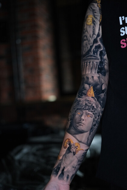 Тату эскиз #99550 Тату мастер Кирилл Антик