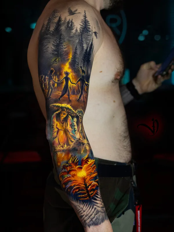 tattoo #102546 | Tätowierer Дмитрий Варлаков