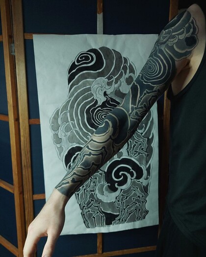 Тату эскиз #99597 Тату мастер Kseniya Zhavoronkova