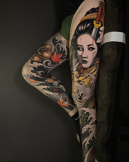 Тату эскиз # Тату мастер Слава Армеев