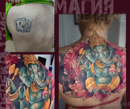 Тату эскиз #95717 Тату мастер Alina Zheltuhina