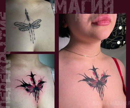 Тату эскиз #95720 Тату мастер Alina Zheltuhina