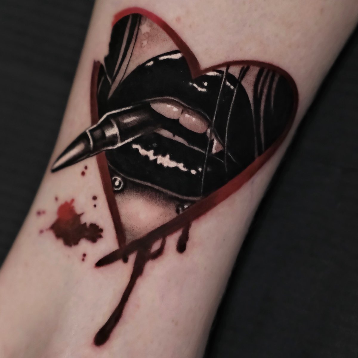 Herz-Tattoos