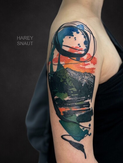 Тату эскиз #94216 Тату мастер Harey Snaut