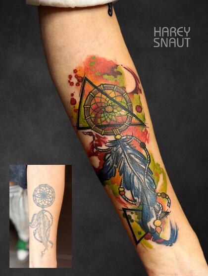 Тату эскиз # Тату мастер Harey Snaut