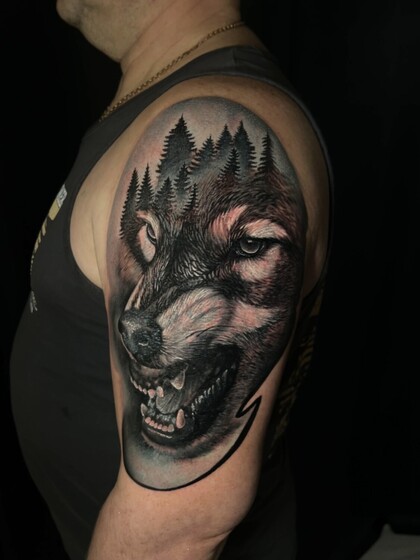 Тату эскиз # Тату мастер Gregory Pazdniakou 