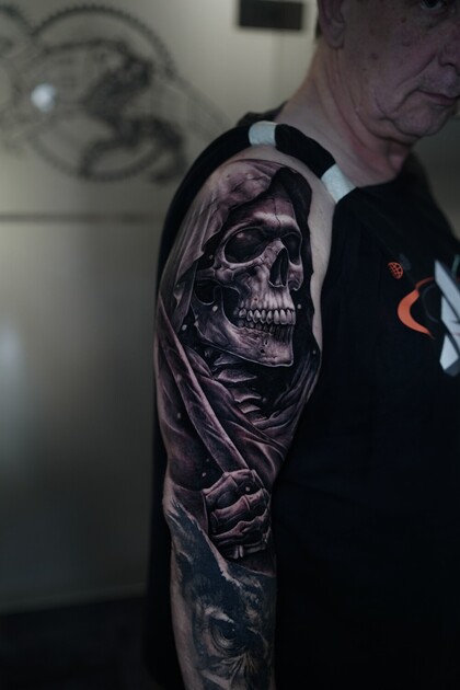 Тату эскиз # Тату мастер Gregory Pazdniakou 