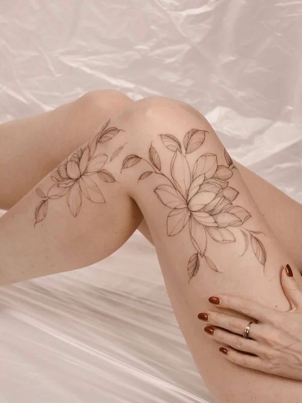 fineline tattoo #103707 | Tätowierer Анастасия Ковязина
