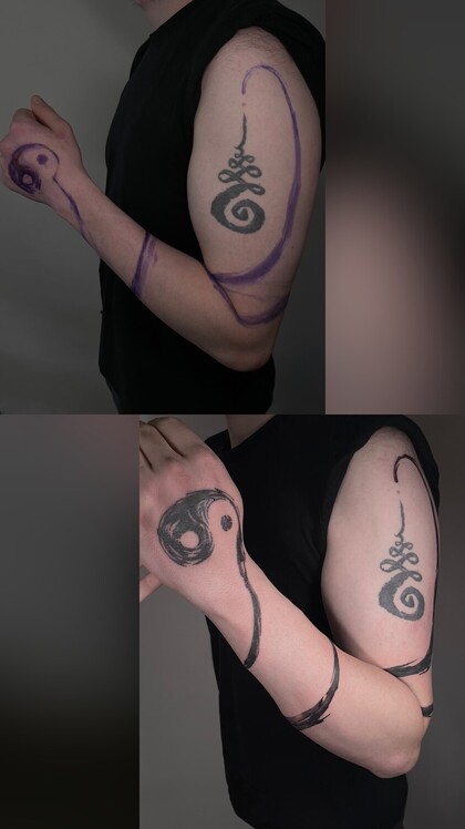 Тату эскиз # Тату мастер Mary Nepostaeva 