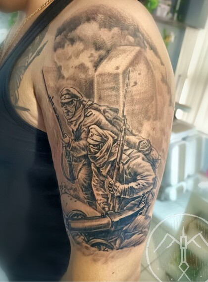 Тату эскиз #99529 Тату мастер Vitaliy Kib