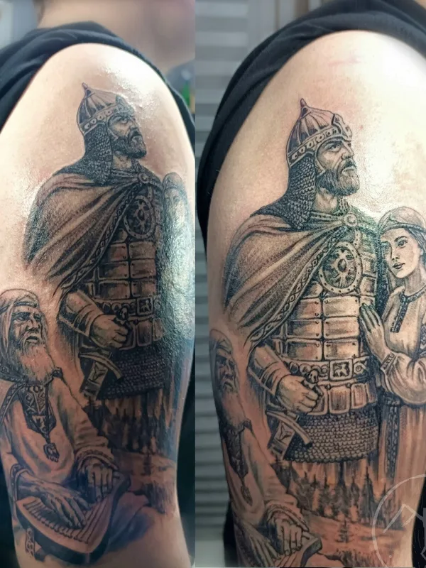 male Tatuaggio su arm #102483 | Tatuatore Виталий Киб