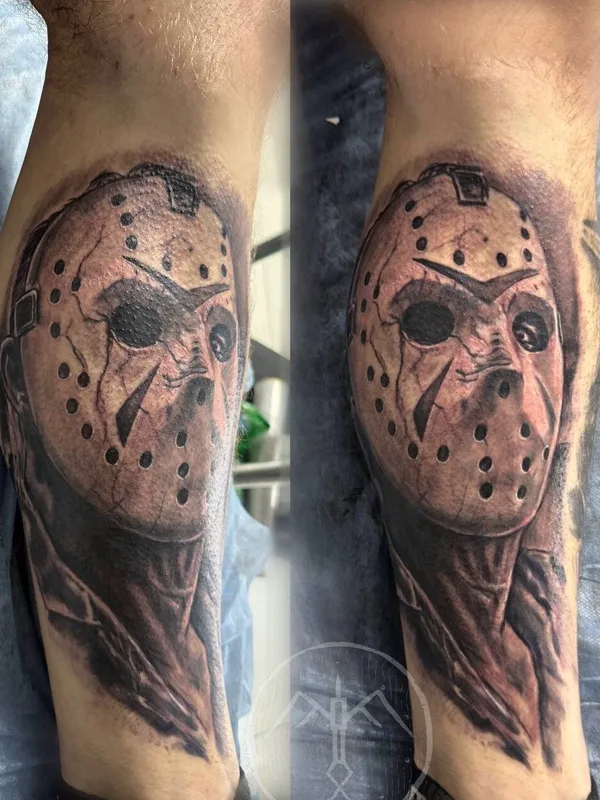 Tatuaggio su leg #102704 | Tatuatore Виталий Киб