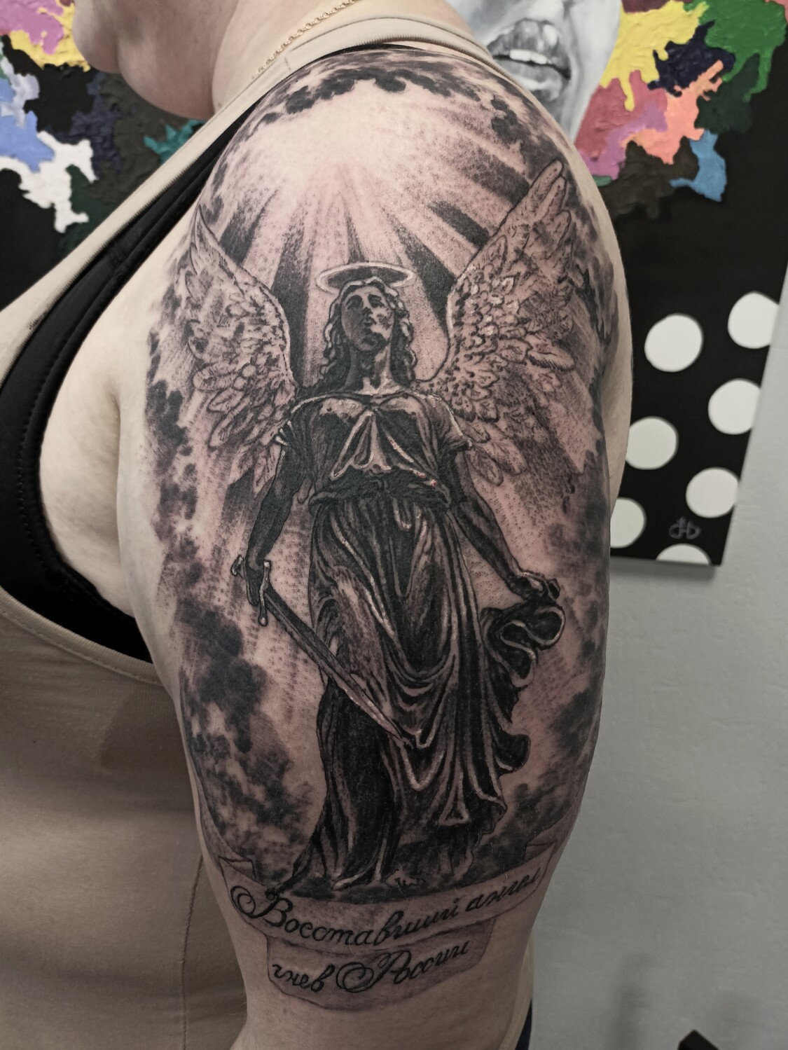 Black tattoo by Докалов Владислав