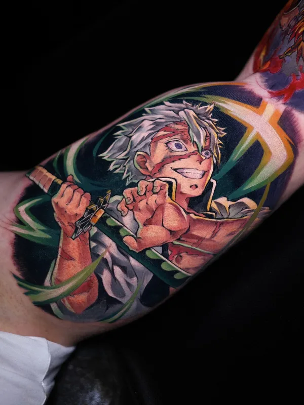 color anime татуировка на forearm #94151 | Тату мастер Кирилл / Rare Dare