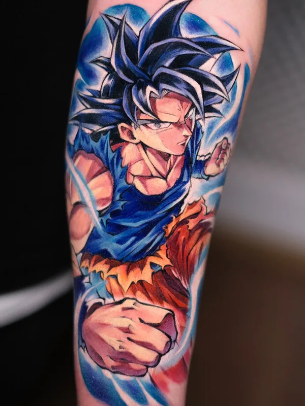 color anime татуировка на forearm #94157 | Тату мастер Кирилл / Rare Dare