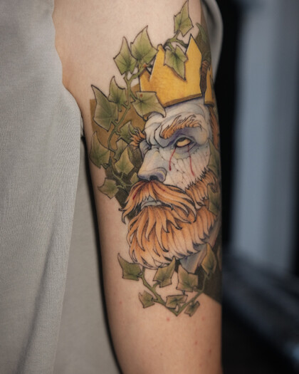 Тату эскиз #91576 Тату мастер Турал 