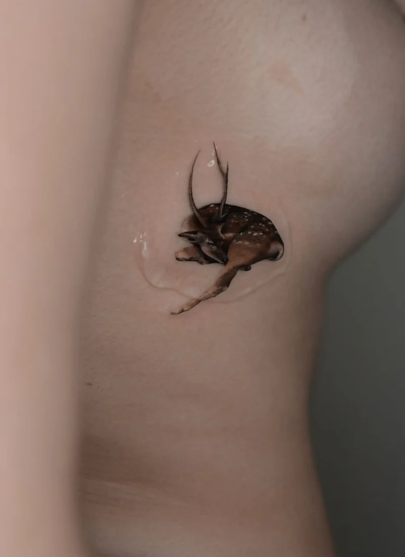 Deer Tattoo Meaning: Antlers, Renewal and Stag vs Doe Symbolism