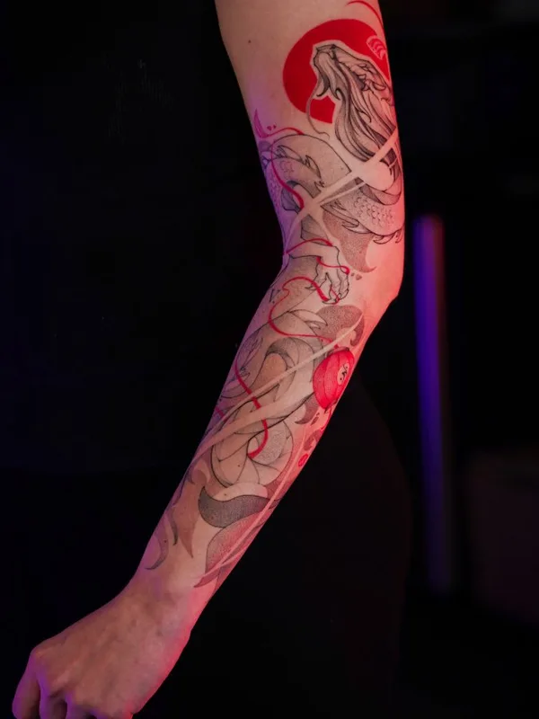 tattoo #129829 | Tattoo Artist Aleksandra Kopina