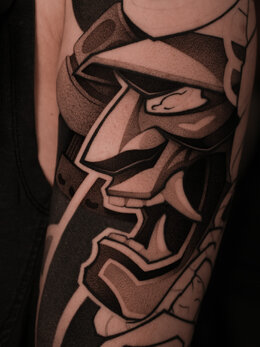 Neojapanese tattoo