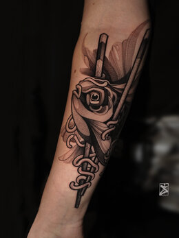 Graphic tattoo