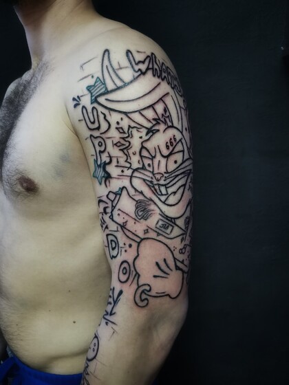 Тату эскиз #101612 Тату мастер Kseniya Pizhevskaya