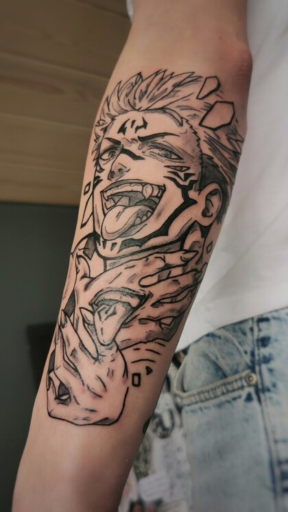 Тату эскиз #101622 Тату мастер Kseniya Pizhevskaya