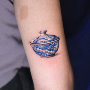 татуировка #92567 | Тату мастер Tatuaggi di Porcellana