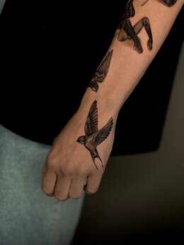 Minimalism tattoo