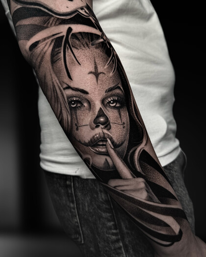 Тату эскиз #91119 Тату мастер Andrey Suhov