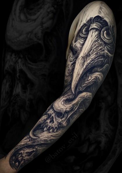 Тату эскиз #103912 Тату мастер Сергей Батов