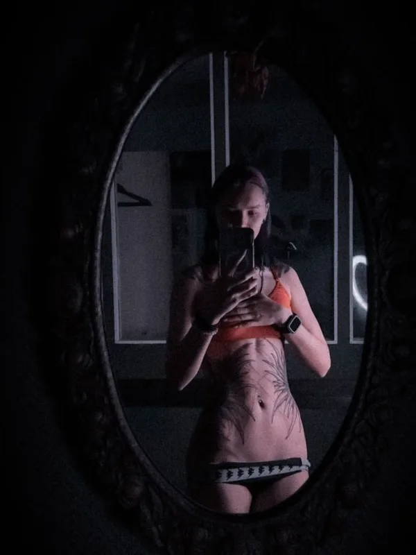 female black linework Tatuaggio su stomach #91510 | Tatuatore DIANA