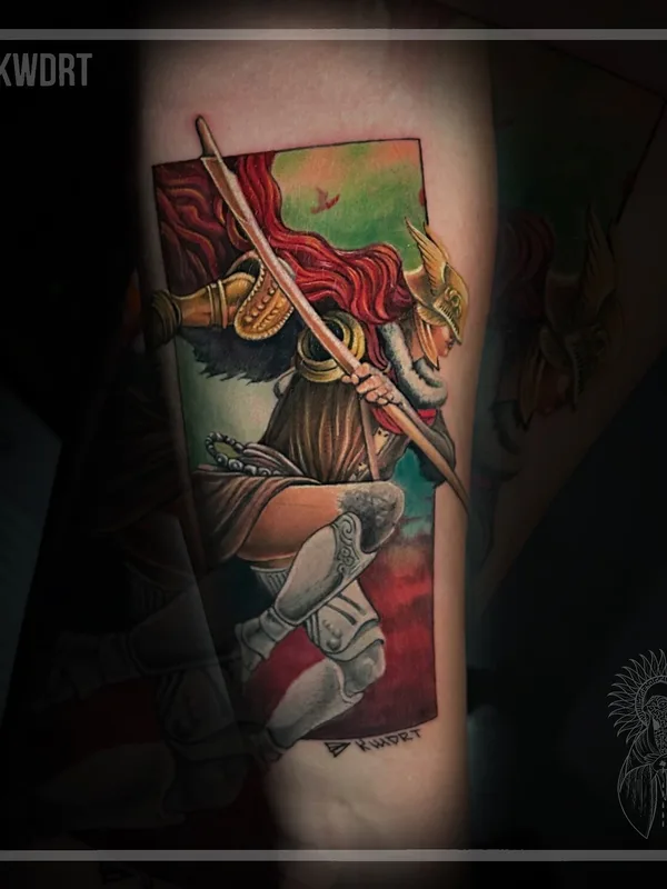 male color realism Tatuaggio su forearm #95752 | Tatuatore Константин Квадрат