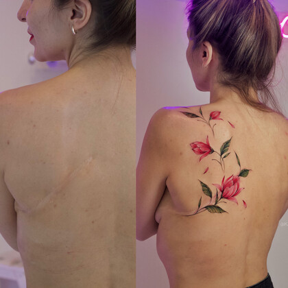 Тату эскиз # Тату мастер Екатерина Гарнет / Katy Garnet