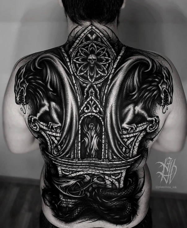 Блэкворк — Ellina Plat