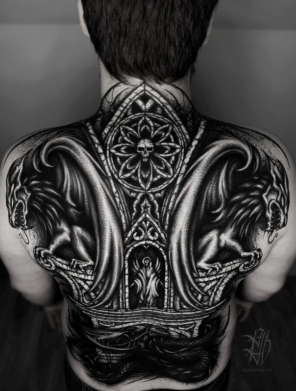 Блэкворк — Ellina Plat