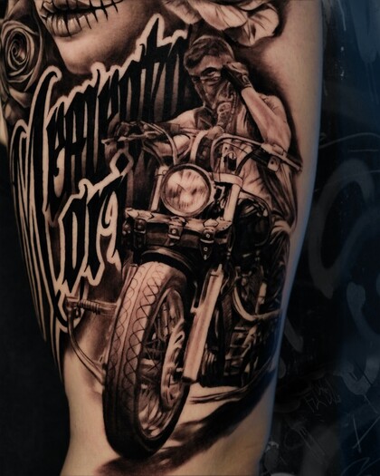 Тату эскиз #101359 Тату мастер Дмитрий Назаров