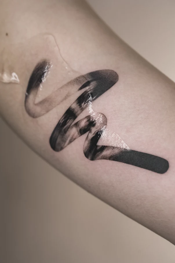 Abstract Abstract tattoo on Forearm
