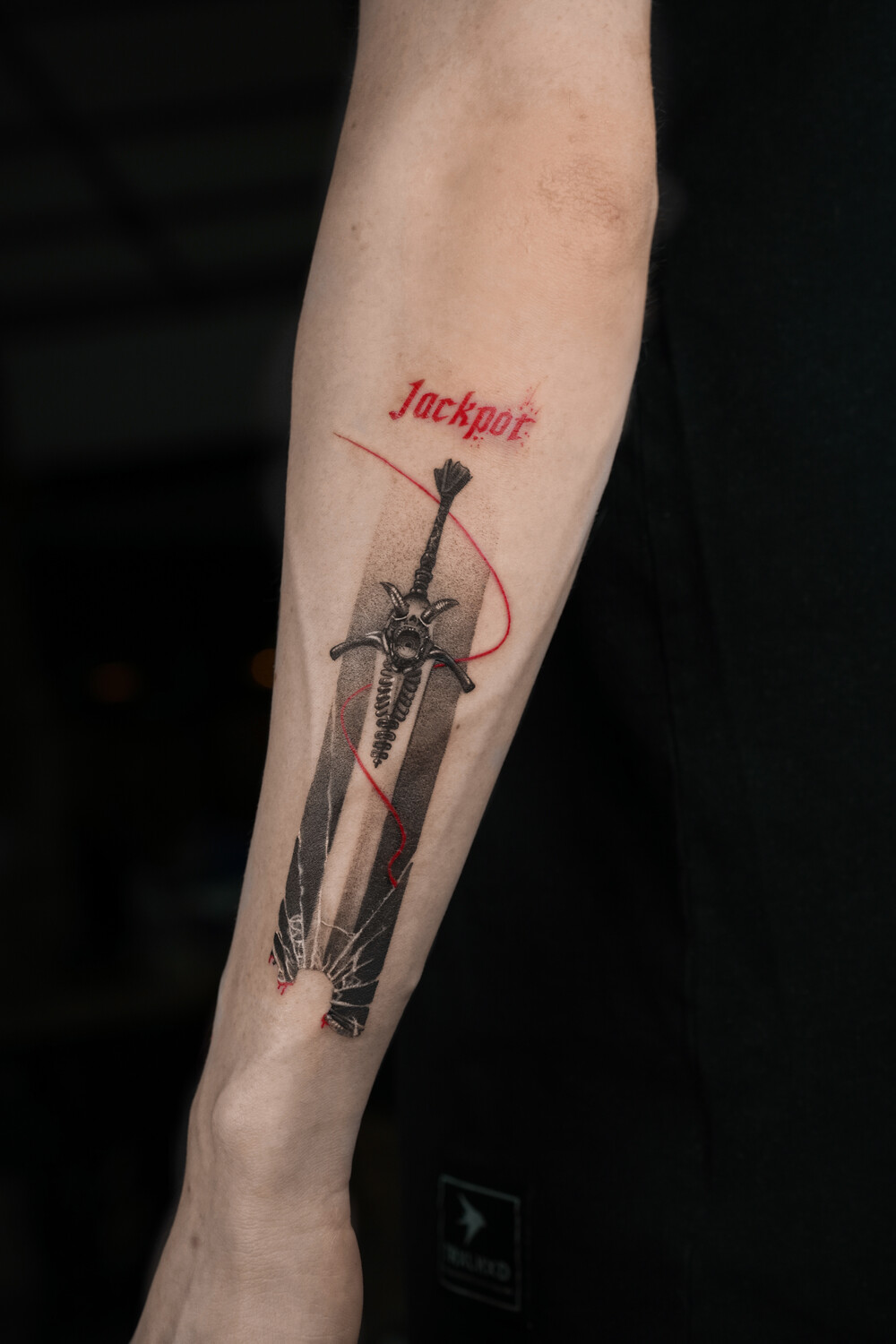 Black & Grey tattoo by Дарья Жуковская 