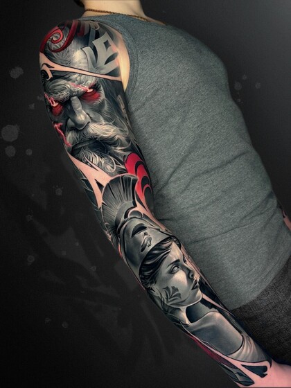 Тату эскиз #91986 Тату мастер Aleksandr Mayer