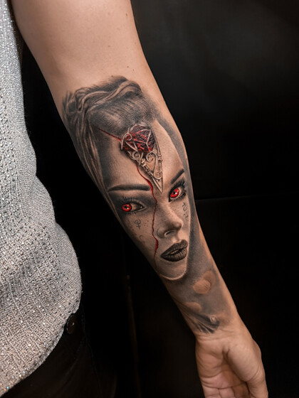 Тату эскиз #92658 Тату мастер Lyubov Karmanova 