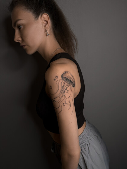 Тату эскиз #99025 Тату мастер Lyubov Karmanova 