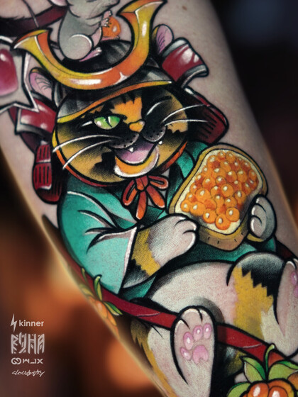 Тату эскиз # Тату мастер Дмитрий Клауд