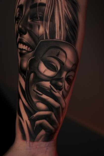 Тату эскиз #100713 Тату мастер Алексей Титов