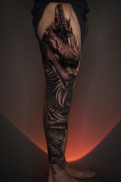 Тату эскиз # Тату мастер Алексей Титов