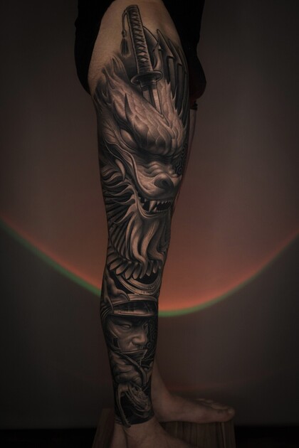 Тату эскиз # Тату мастер Алексей Титов