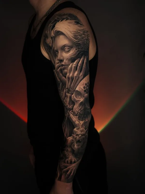 tatuaje #129138 | Tatuador Алексей Титов