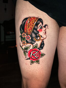 Oldschool tattoo