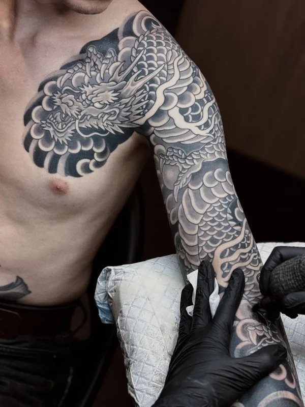 纹身 #128496 | 纹身师 Алексей Бурундуков