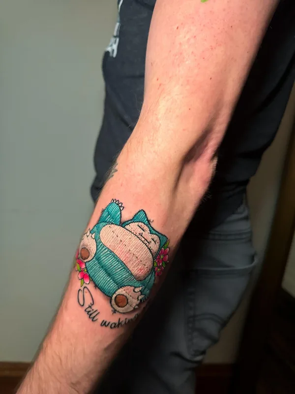 color patch Tatuaggio su forearm #96488 | Tatuatore Diego Conci