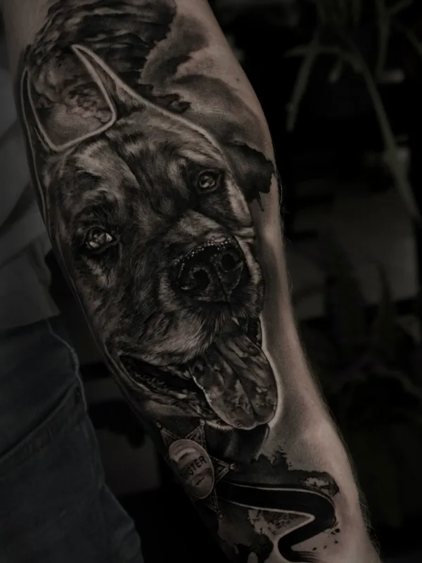 blackandgrey realism татуировка на forearm #96985 | Тату мастер Анна Каренина